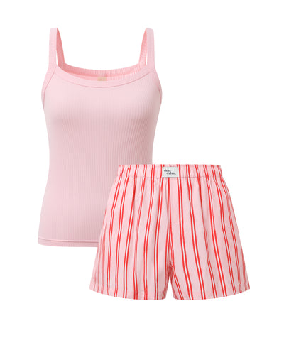 Cupid Stripe Sleep Set