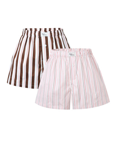 Stripe Boxer Short Duo