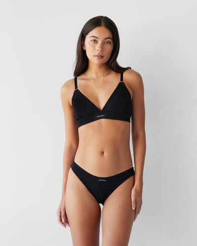 Organic Bralette - Noir